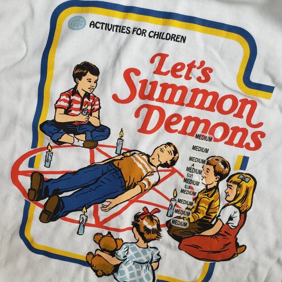 NWT Let's Summon Demons T Shirt for HALLOWEEN - Picture 6 of 10